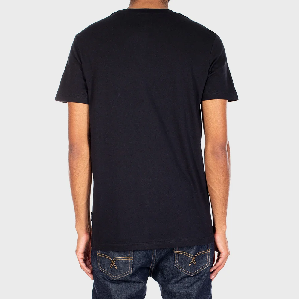 Iriedaily Mini Flag Embroidered 2 T-Shirt Black