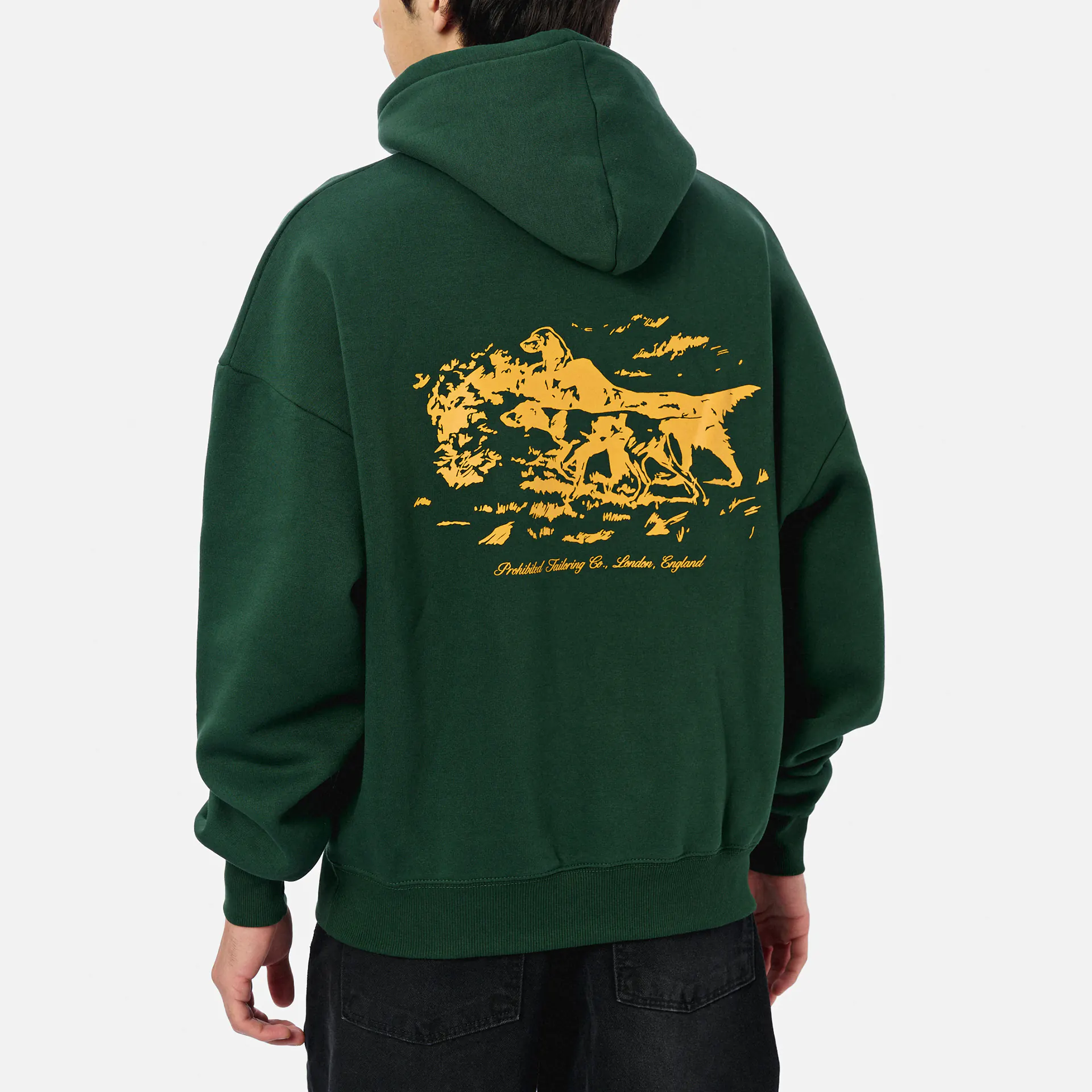 Prohibited Drift Hunt Hoodie British Racing Green