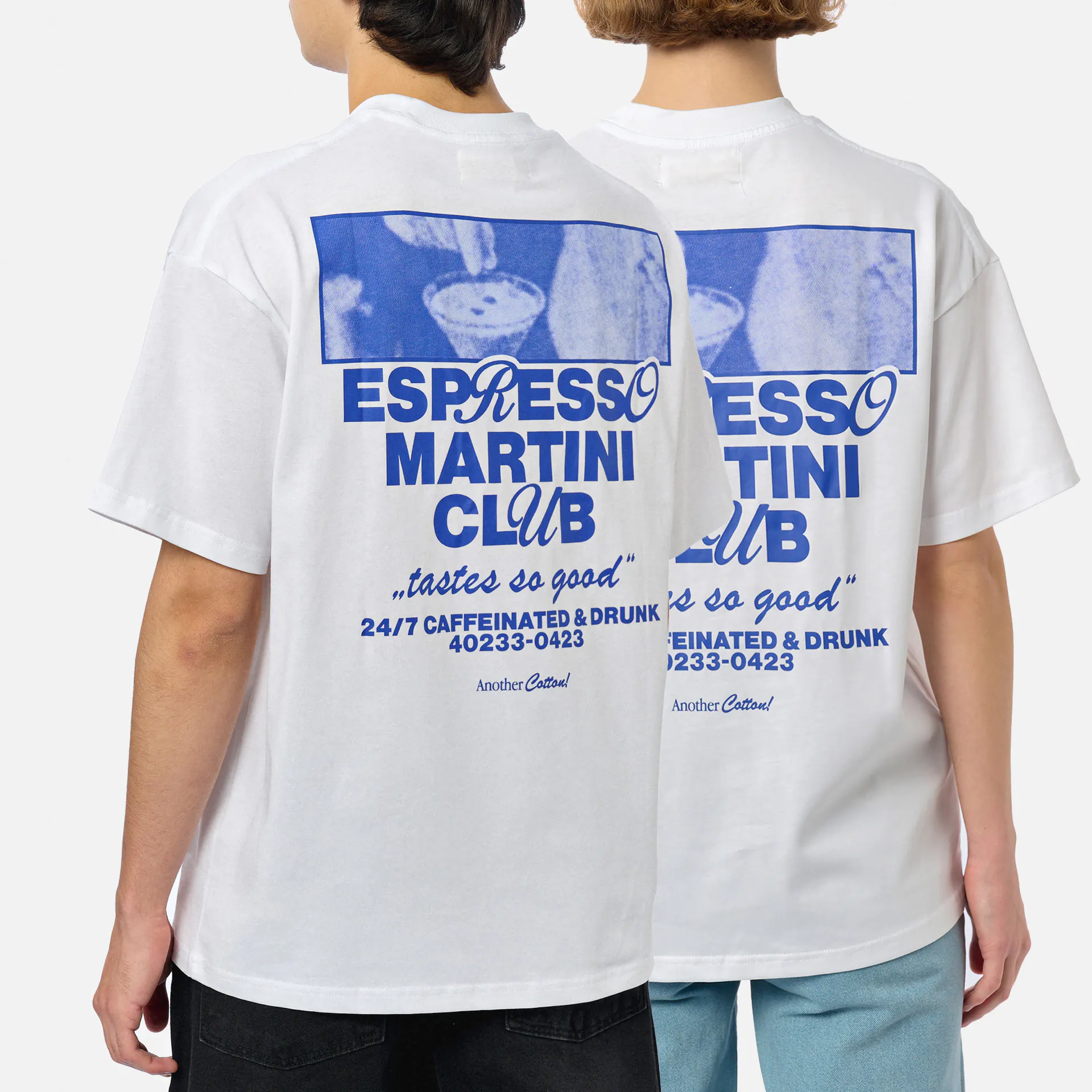 Another Cotton Espresso Martini Oversized T-Shirt White 