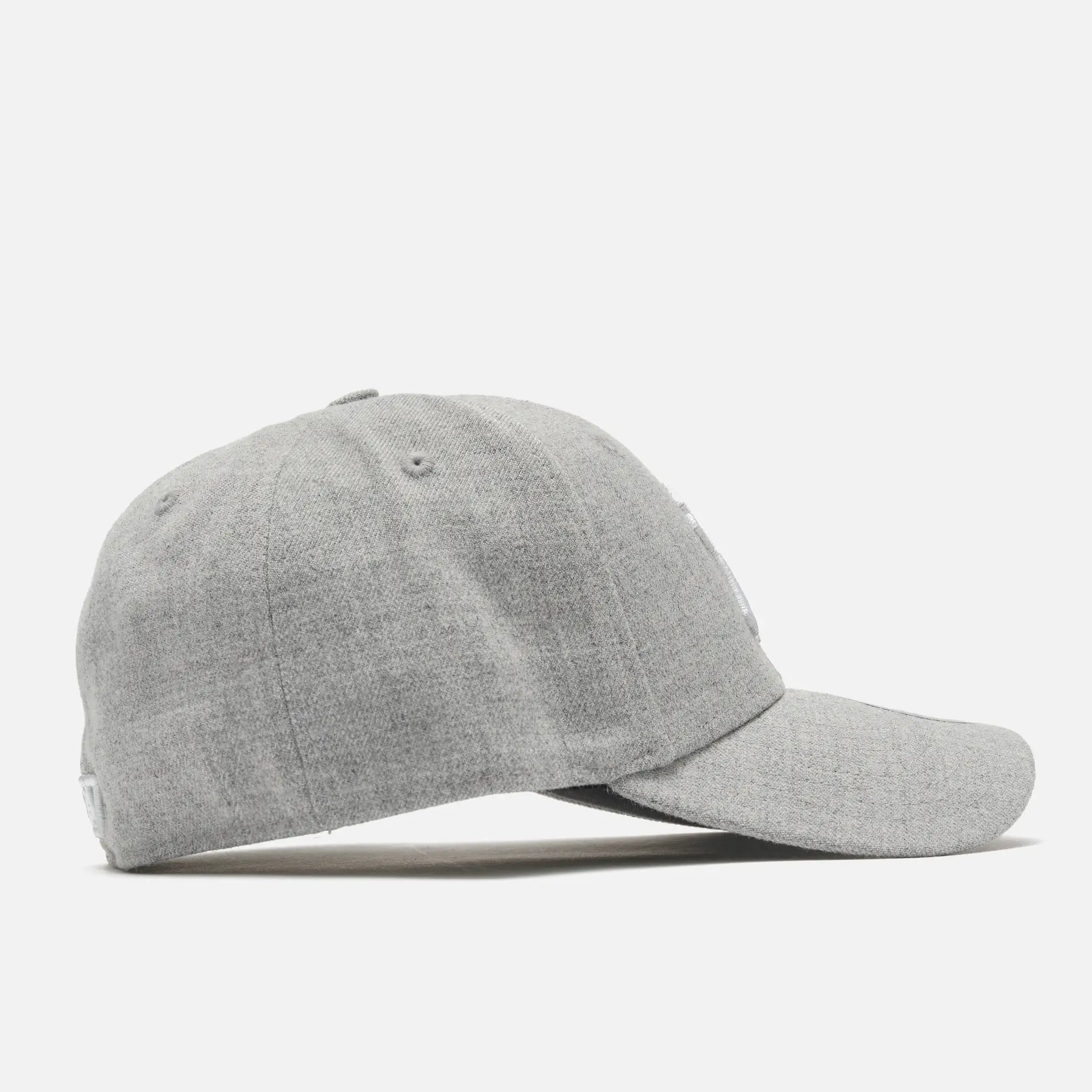 New Era MLB NY Yankees Heather Wool 39Thirty Stretch Fit Cap Graphite