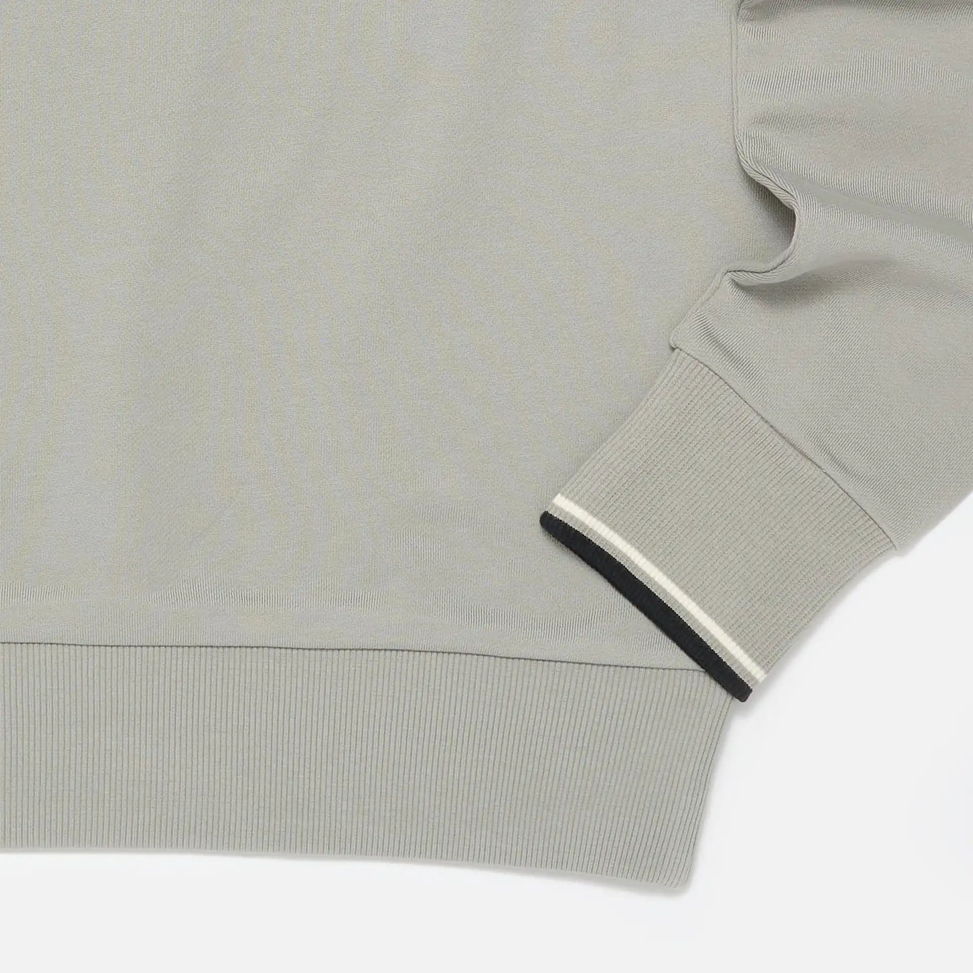 Fred Perry Crew Neck Sweatshirt Limestone