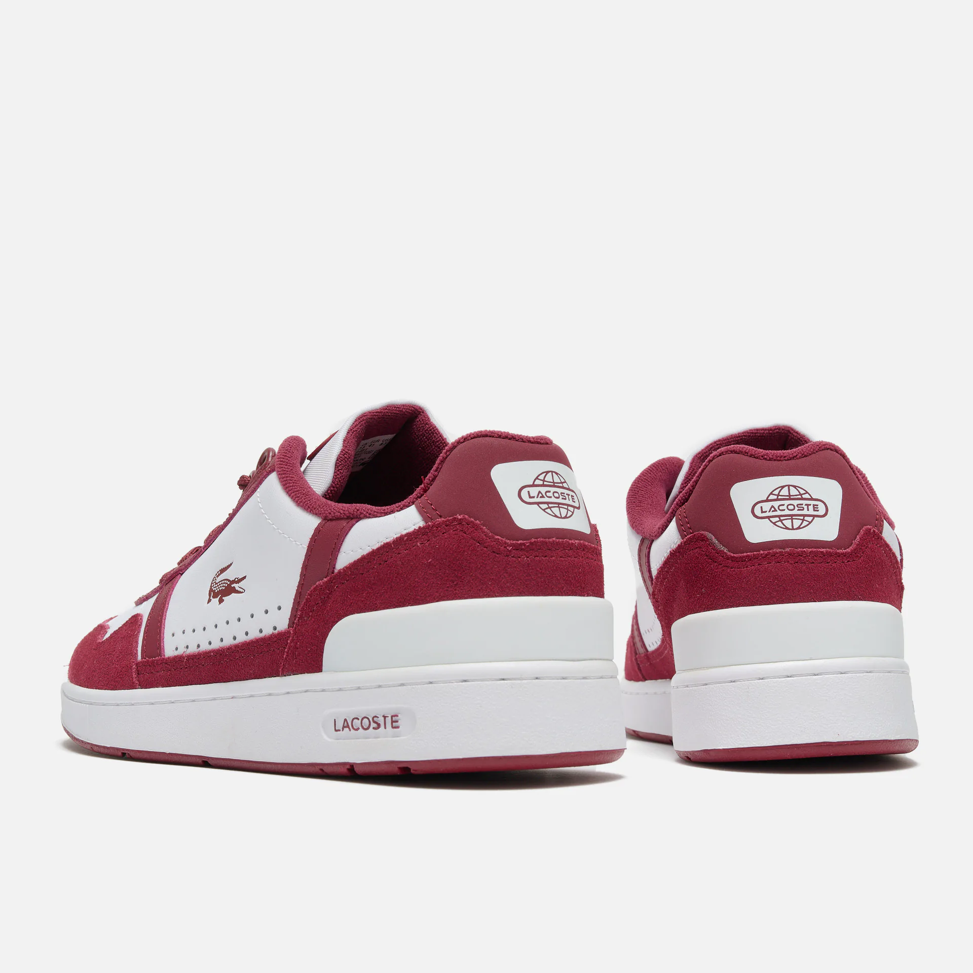 Lacoste T-Clip 223 3 SMA Sneaker White/Burgundy