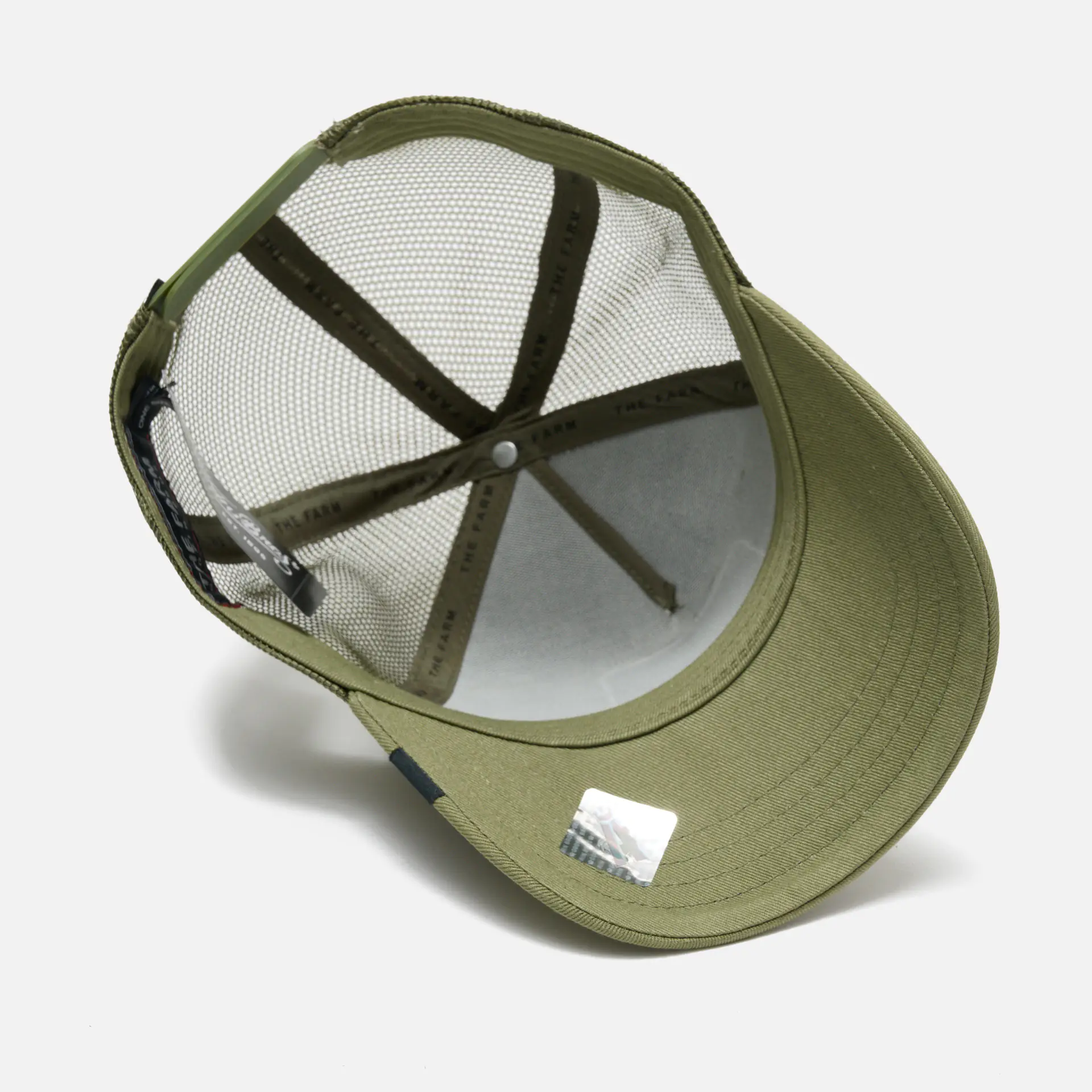 Goorin Bros The Baddest Boy Baseball Trucker Cap Olive