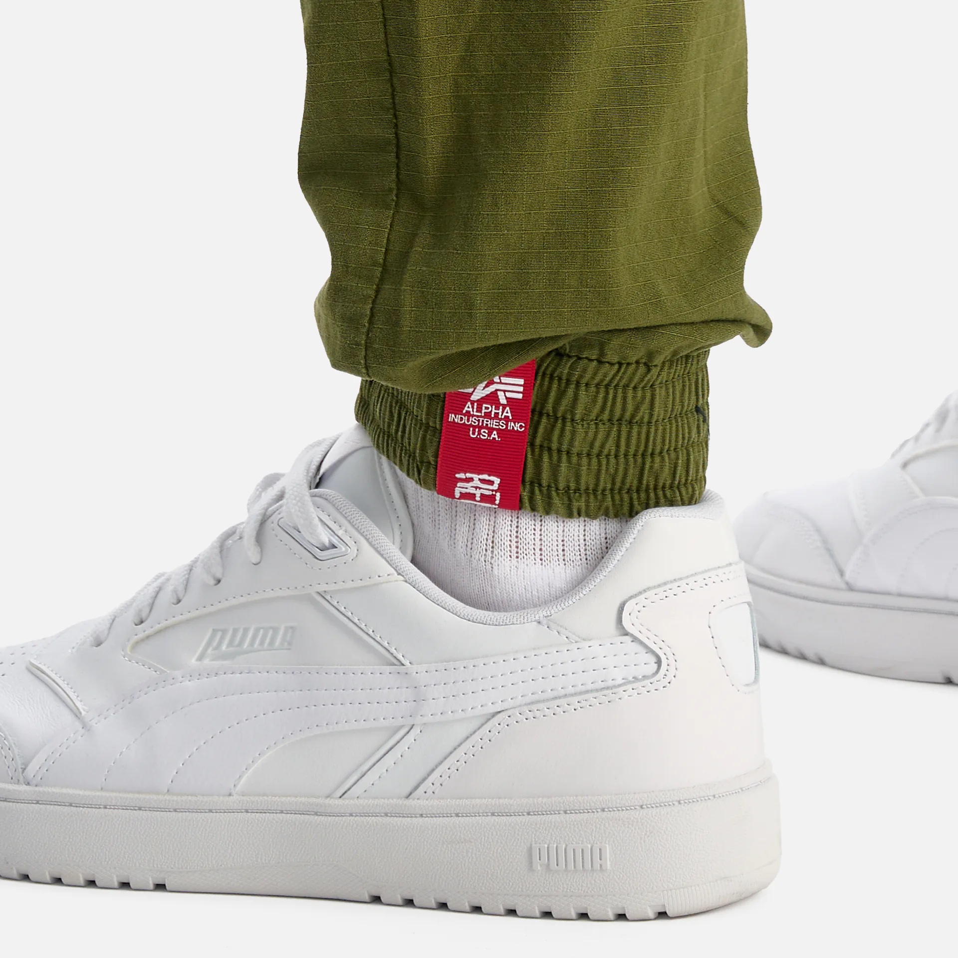 Alpha Industries Ripstop Cargo Pants Dark Olive