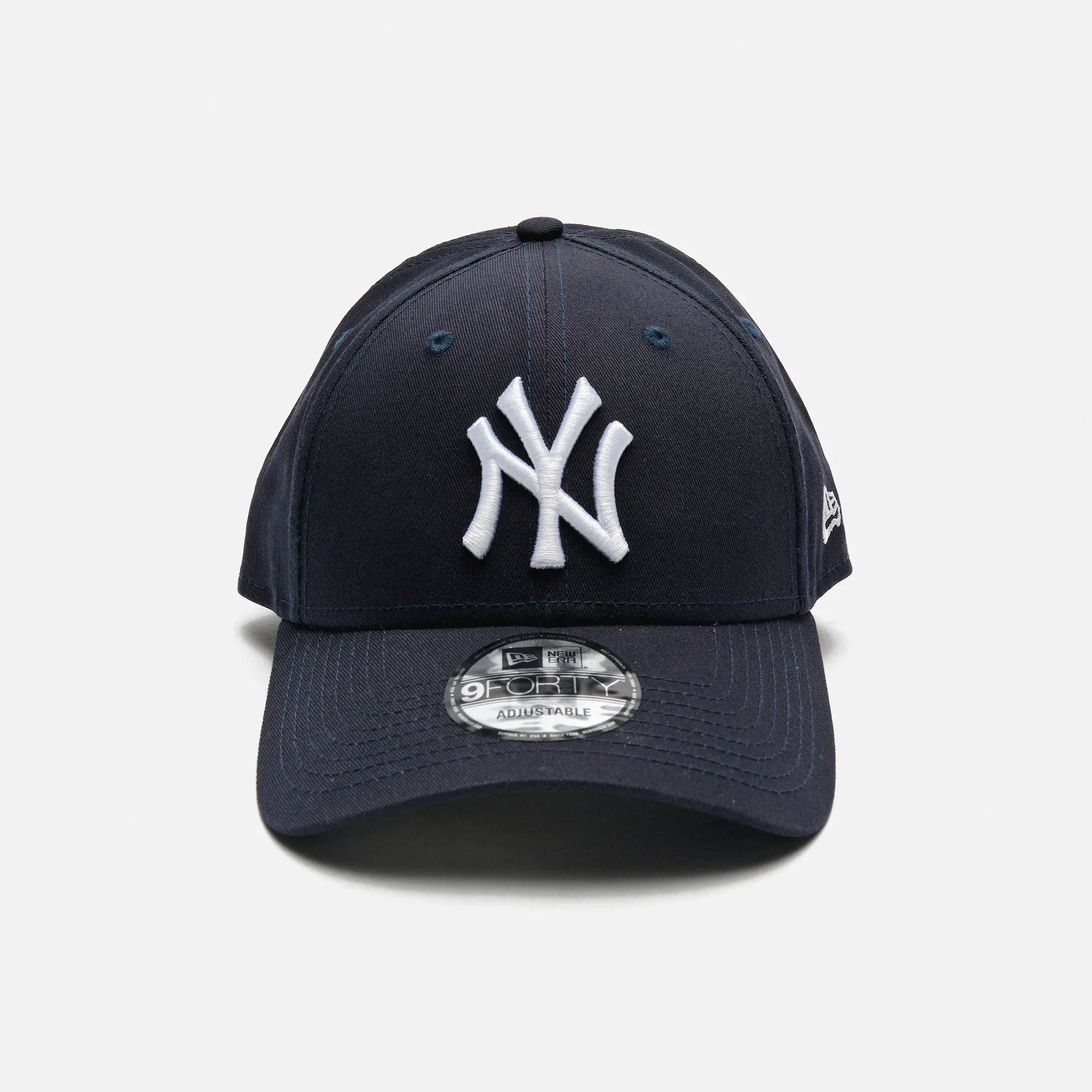 New Era 9Forty Leag Basic NY Yankees Strapback Cap Navy/White 