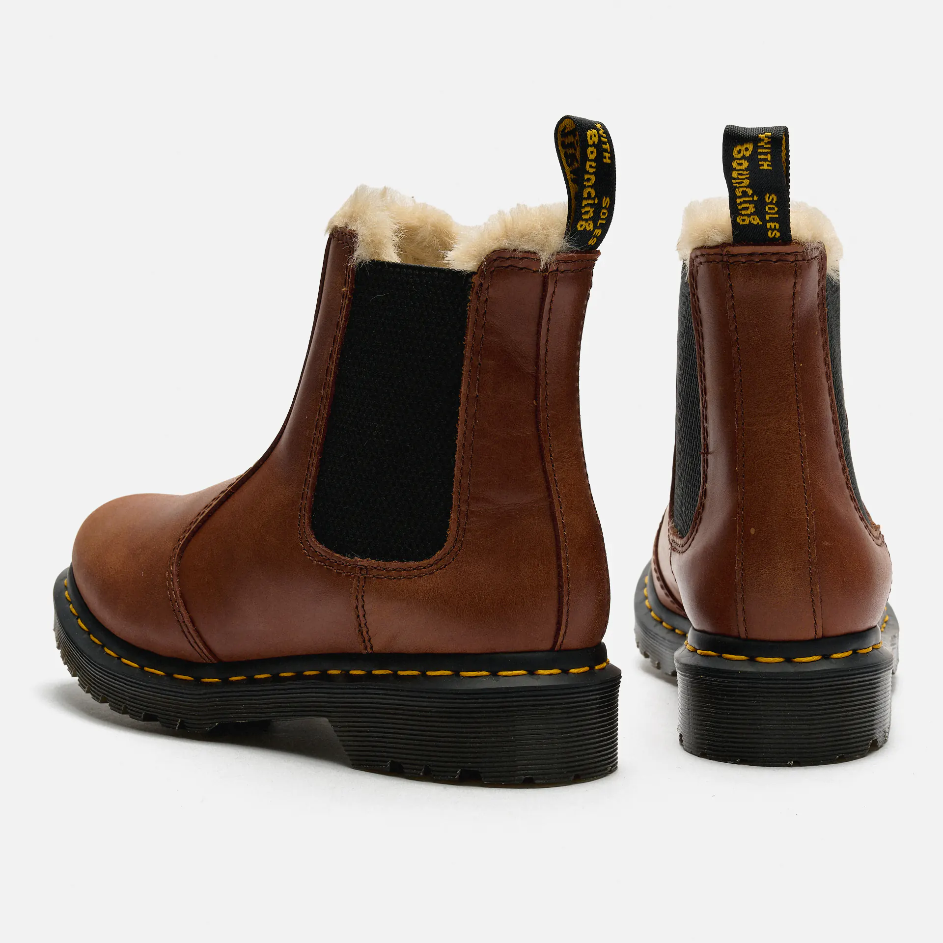 Dr. Martens 2976 Leonore Boots Saddle Tan