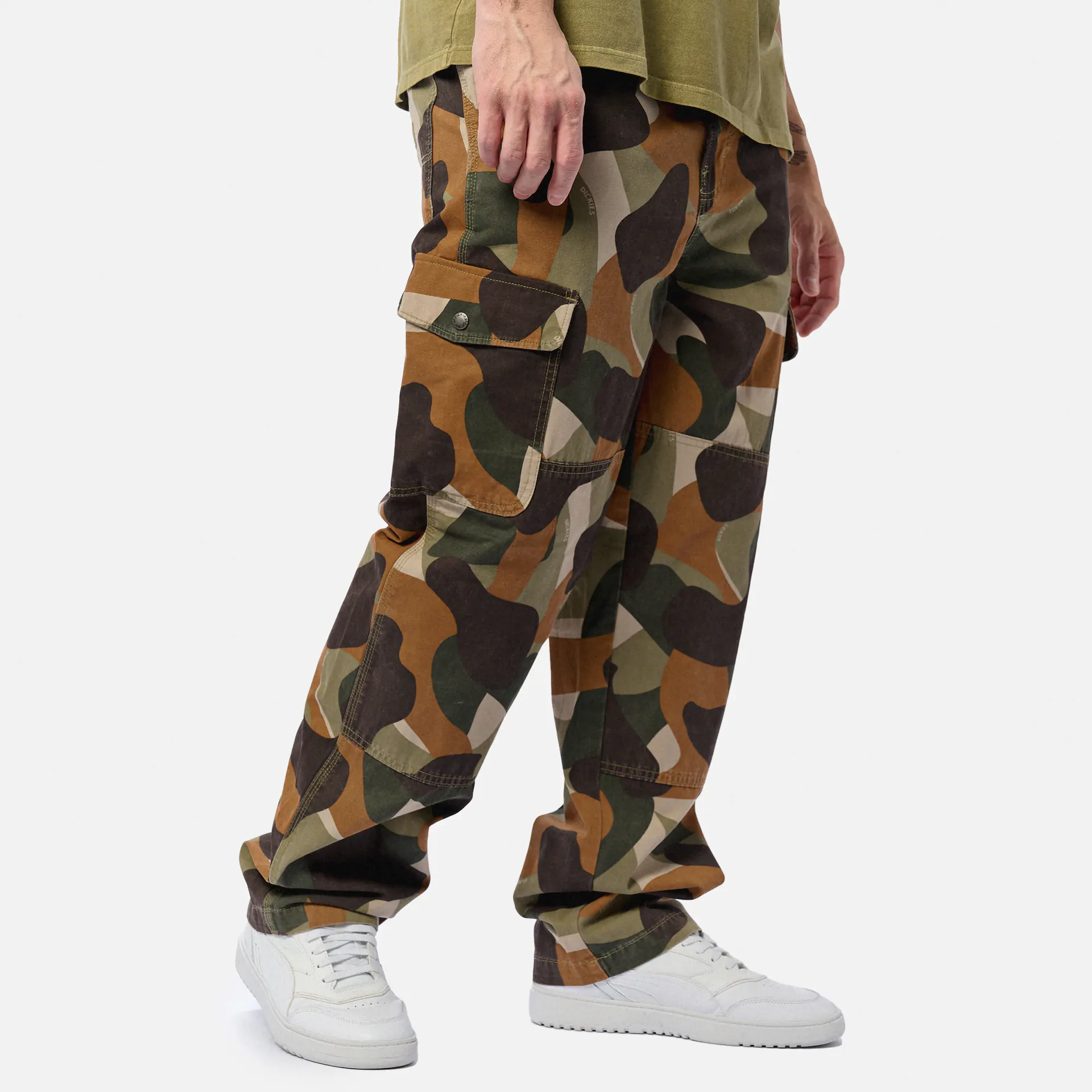 Dickies Duck Canvas Camo Cargo Imperial Green 