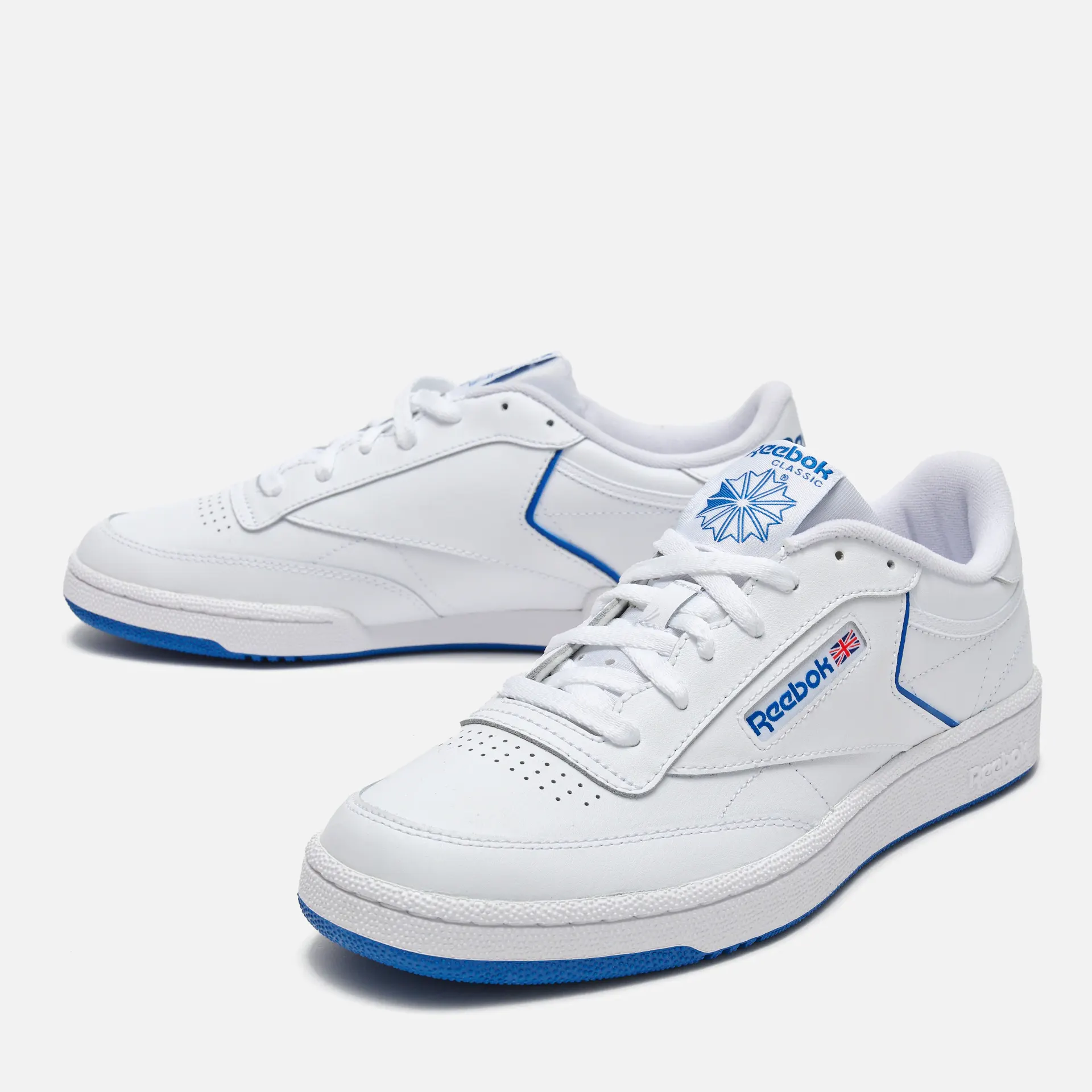 Reebok Club C 85 Sneaker White/White/Blue