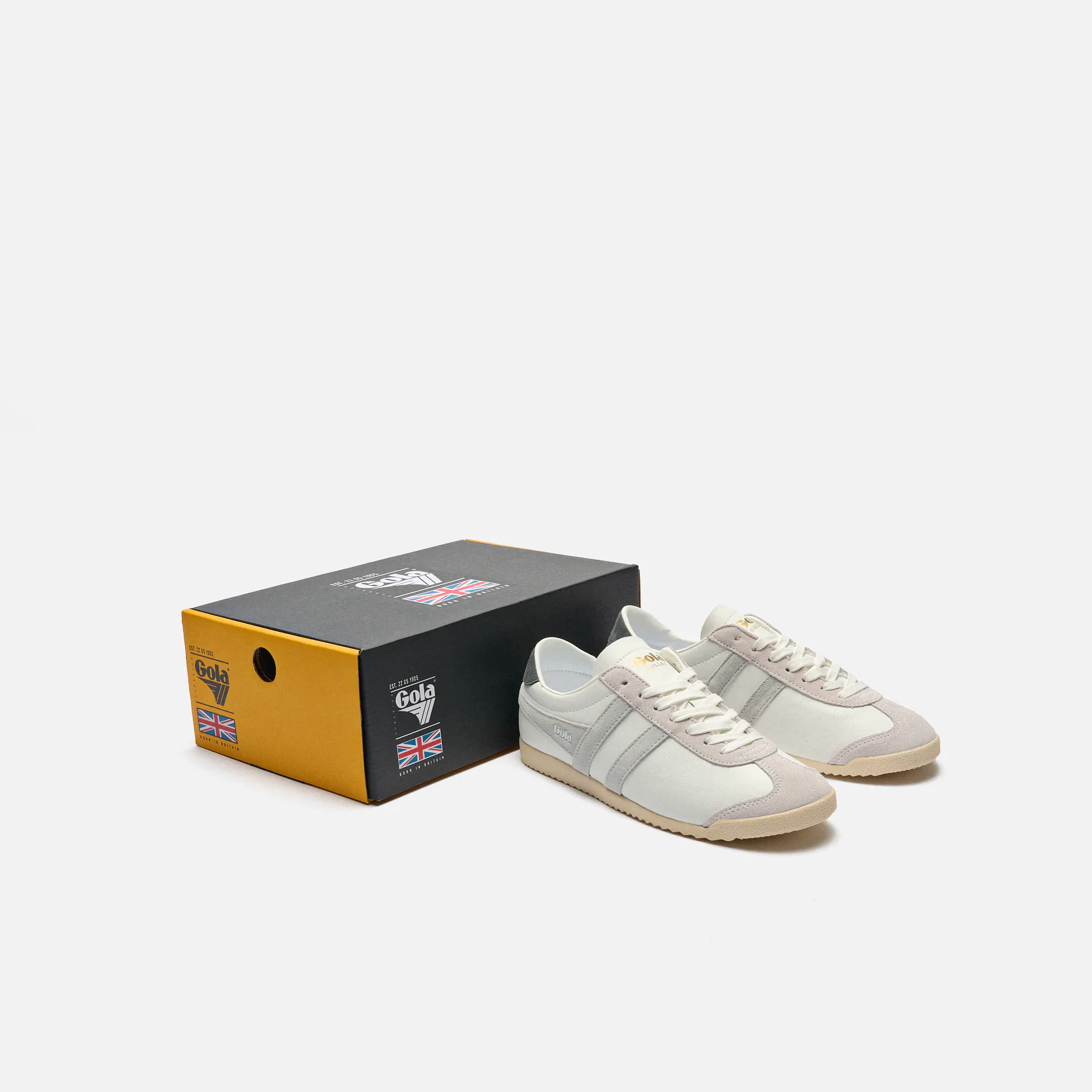 Gola Bullet Pure Sneaker White/Ice Blue/Storm
