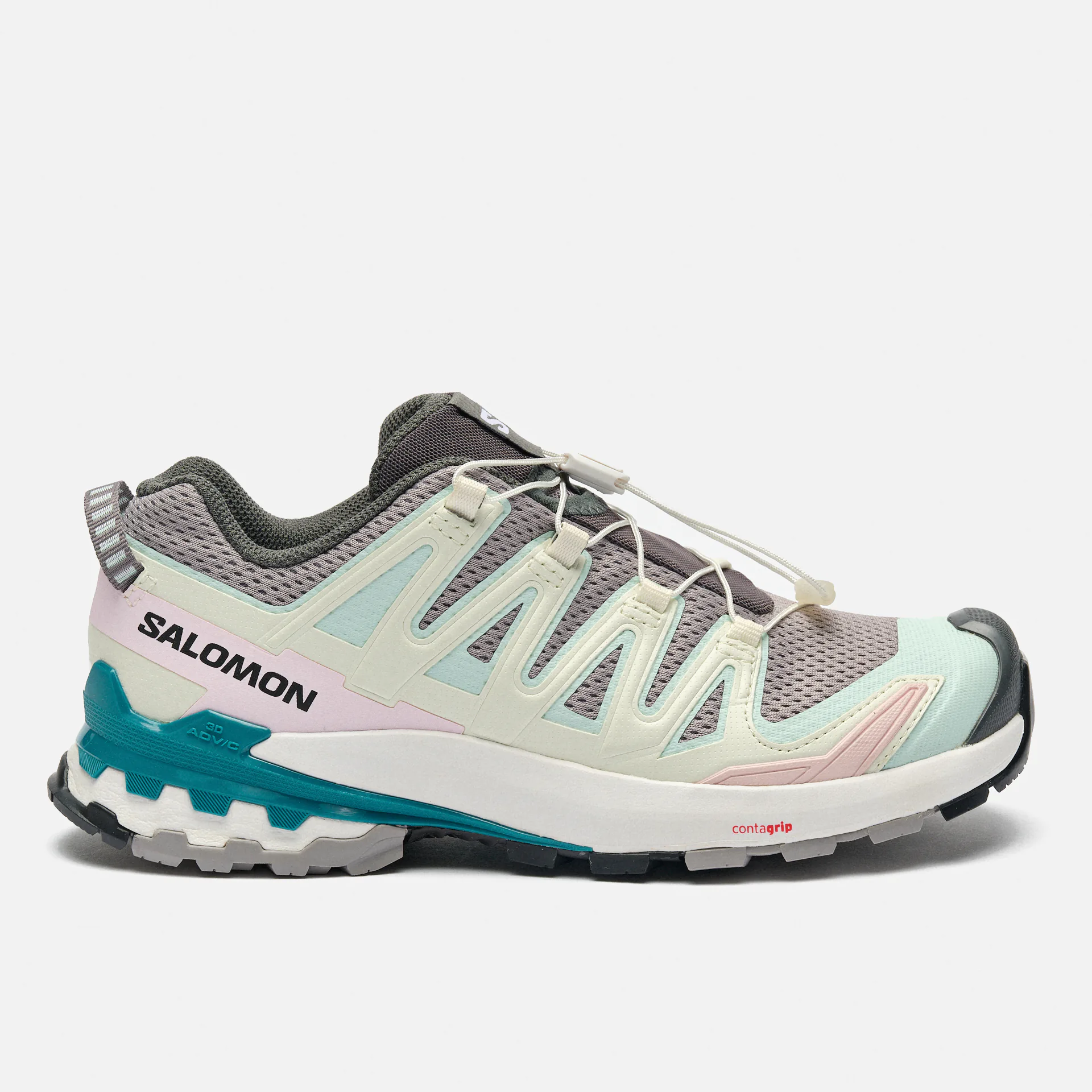Salomon XA Pro 3D V9 Sneaker Gull/White/Bleached Aqua