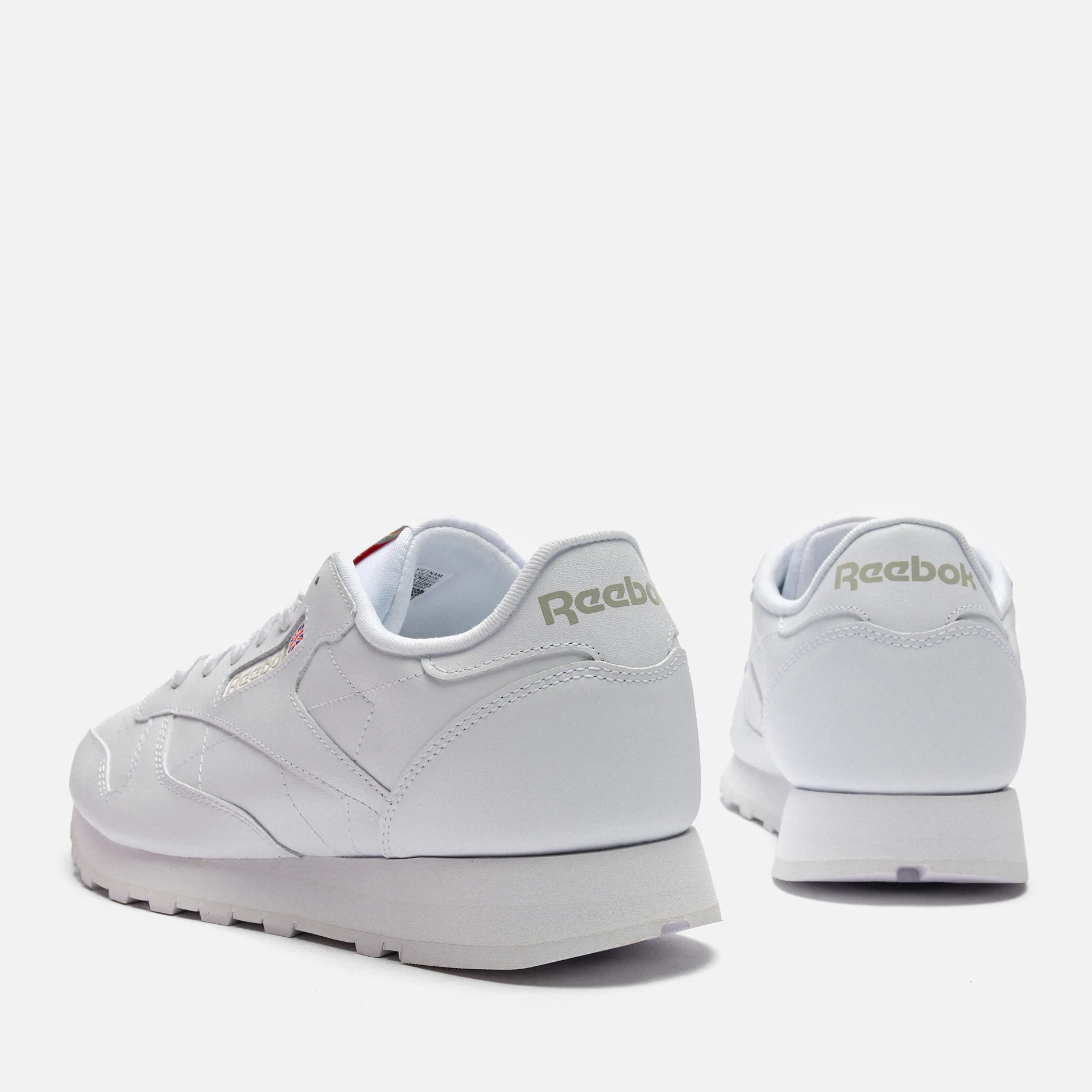 Reebok Classics Leather Sneaker Footwear White/Footwear White/Pure Grey