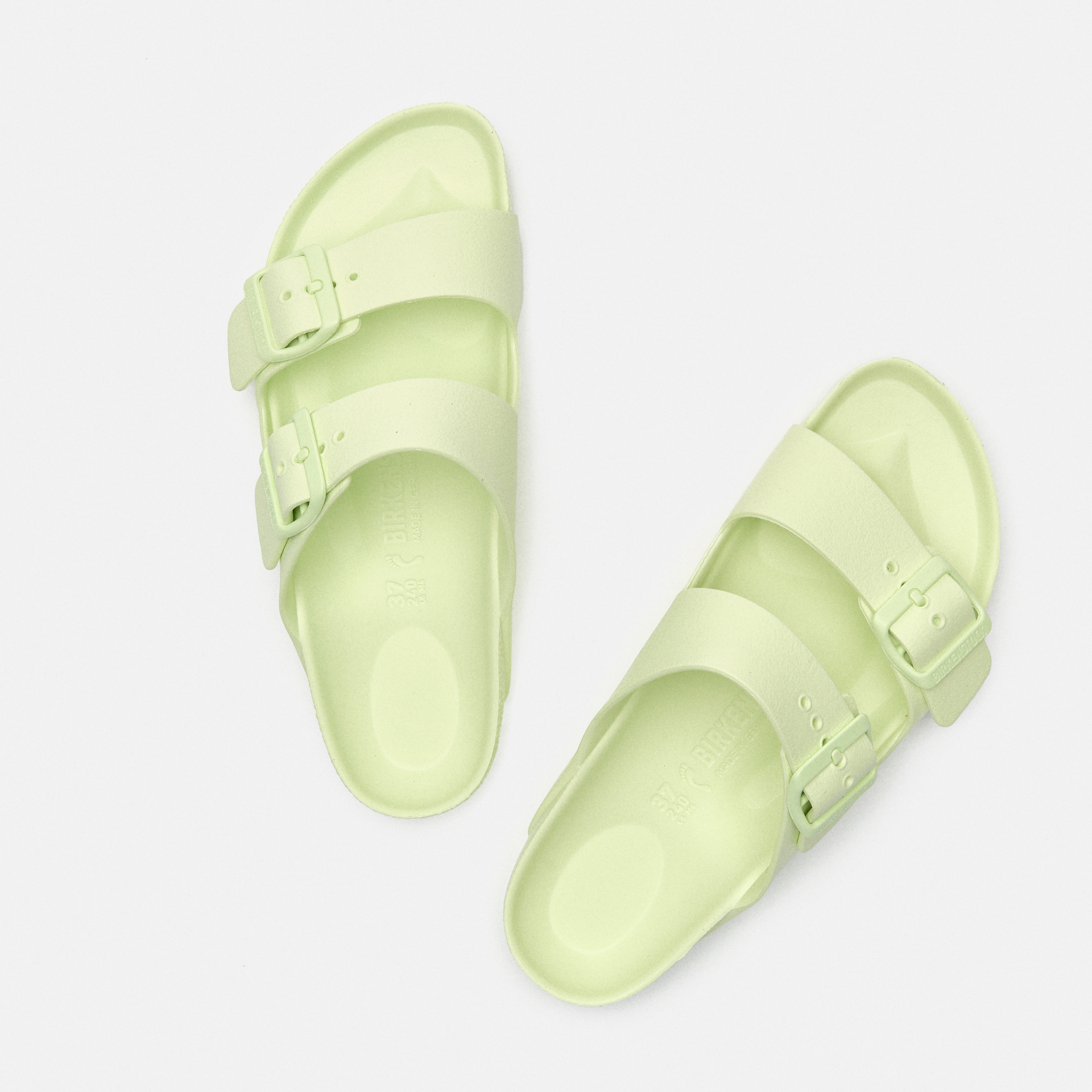 Birkenstock Arizona EVA Sandals Narrow Faded Lime
