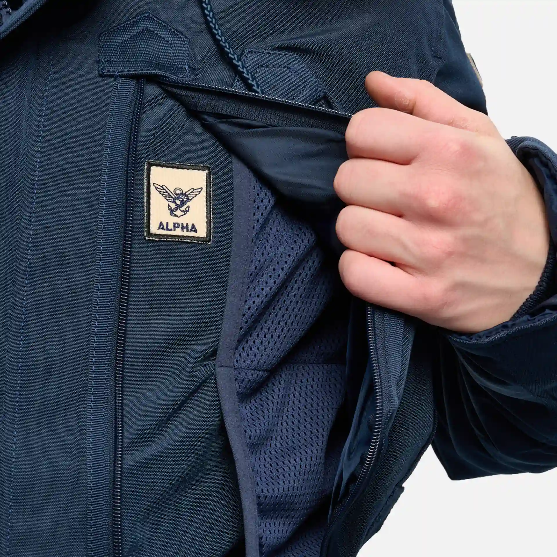 Alpha Industries Polar Jacket Rep. Blue