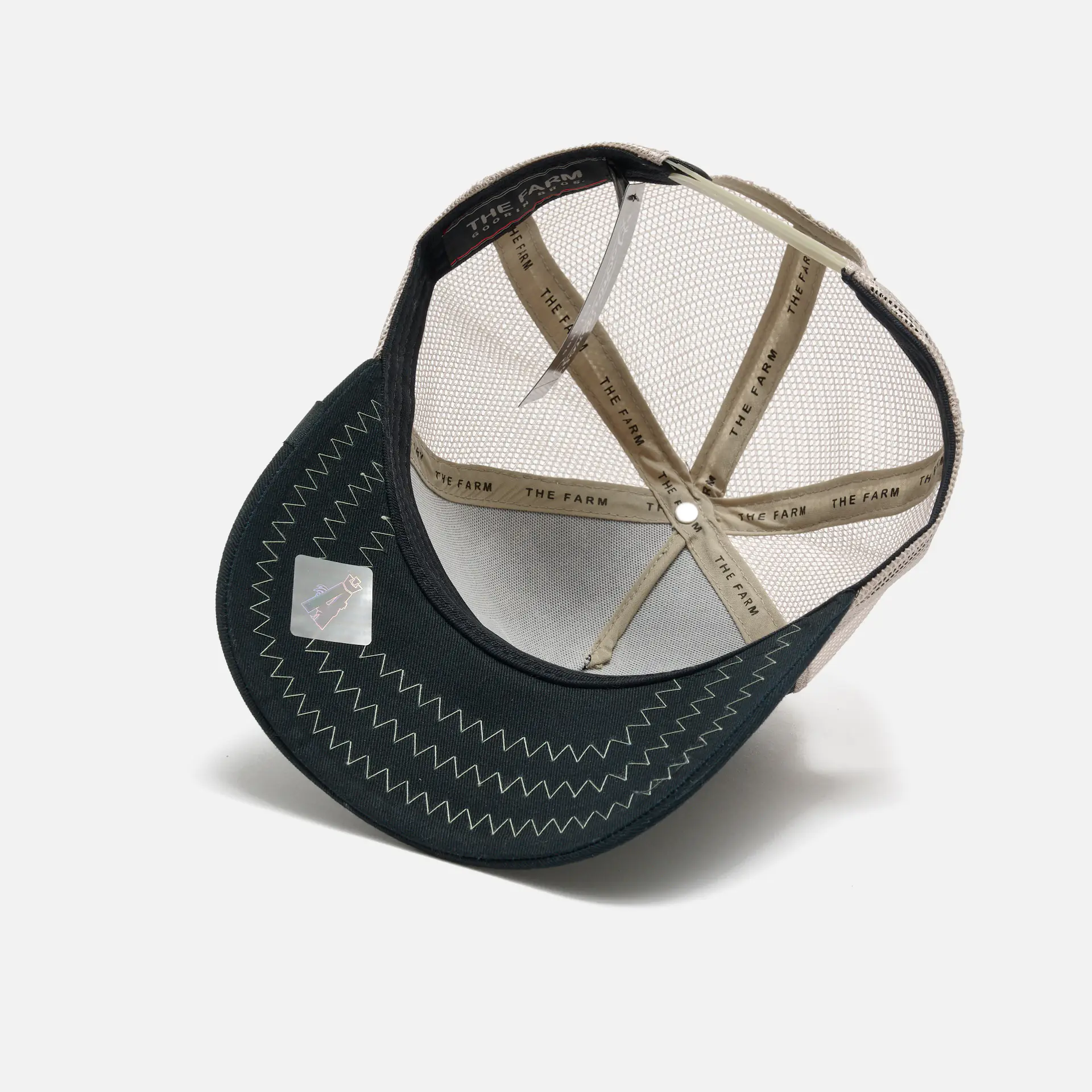 Goorin Bros The Cock Baseball Trucker Cap Black