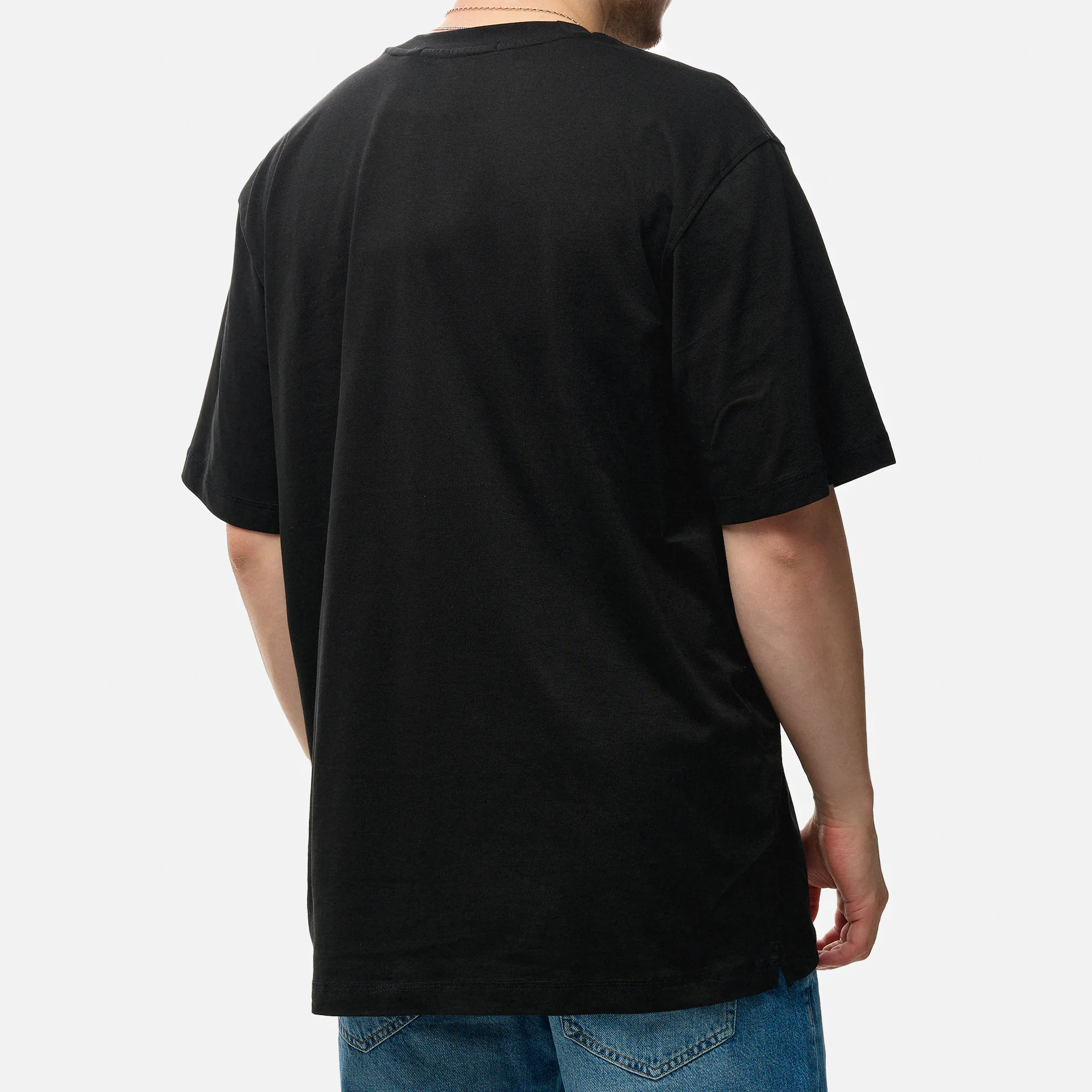 Calvin Klein Jeans Monologo Badge T-Shirt Black