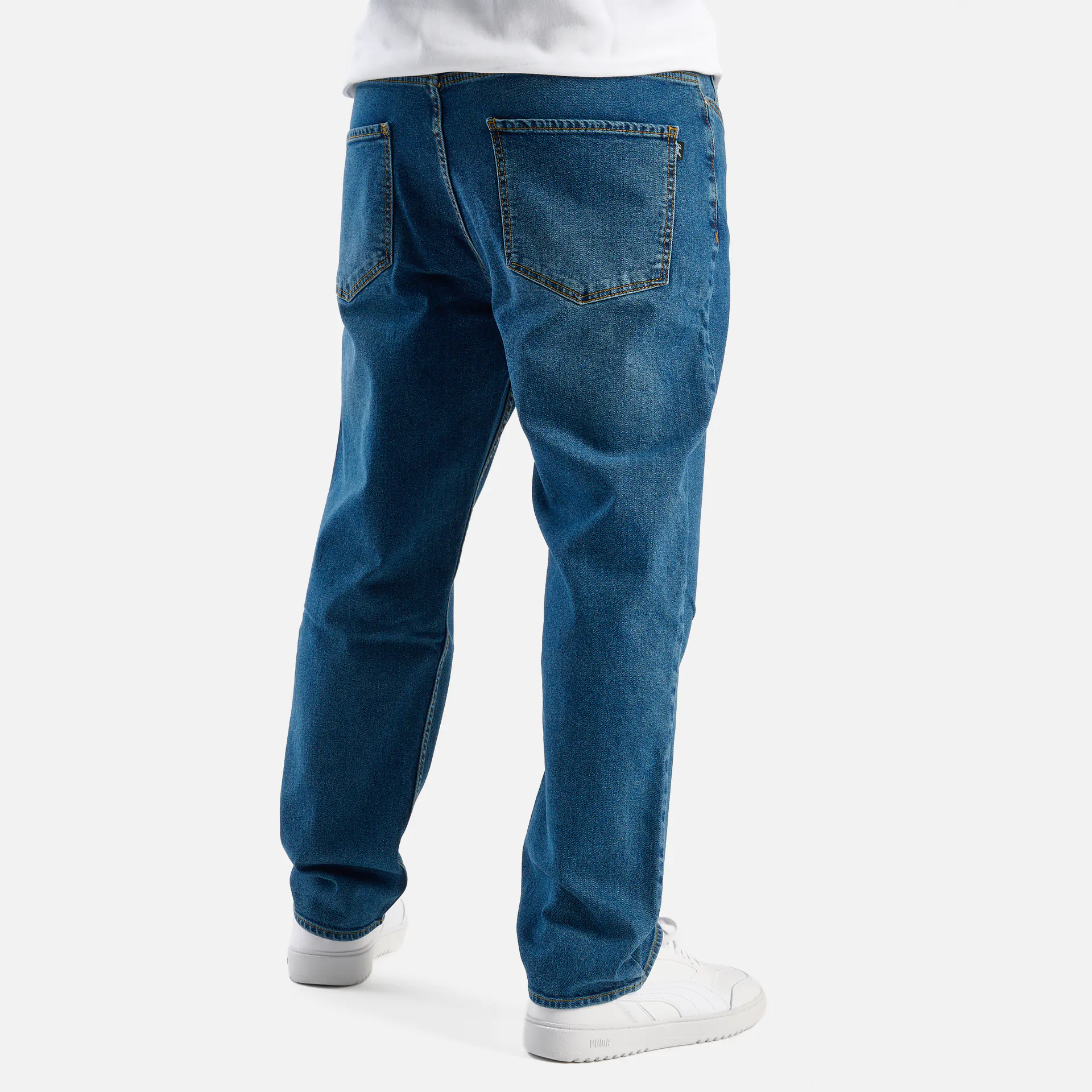 Reell Jeans Rave Tapered Fit Jeans Retro Mid Blue