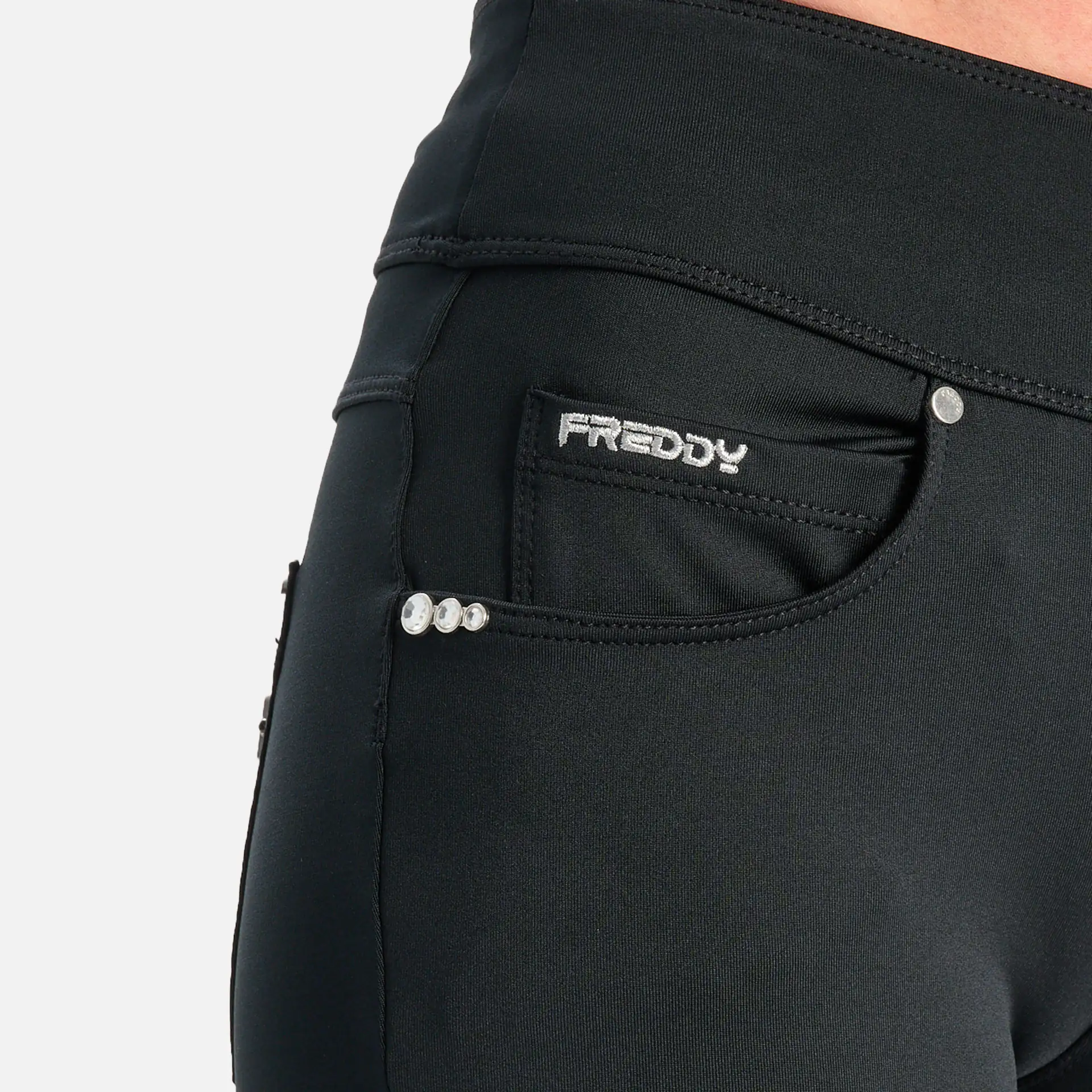 Freddy Skinny N.O.W. Meduim Waist Jeggings Black