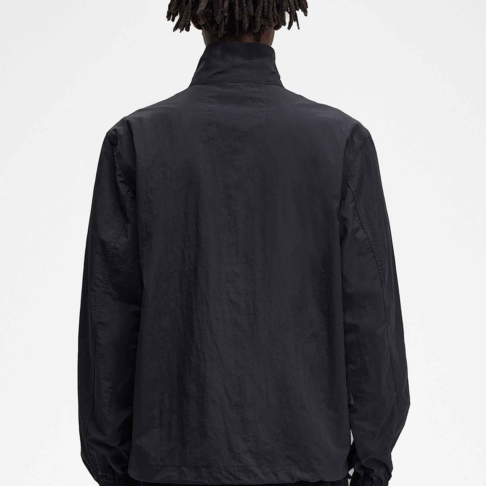 Fred Perry Woven Track Jacket Black