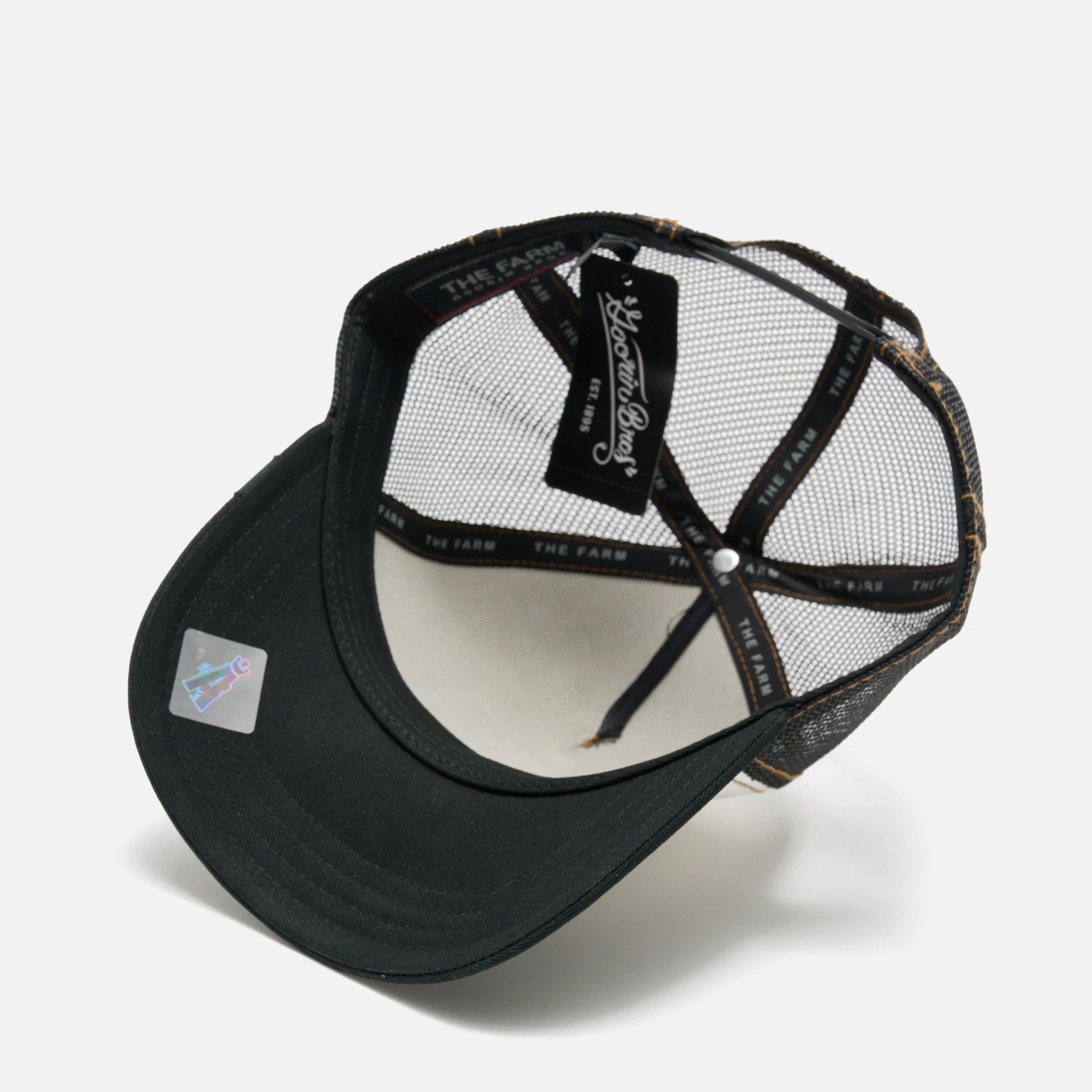 Goorin Bros The King Lion Trucker Cap Black