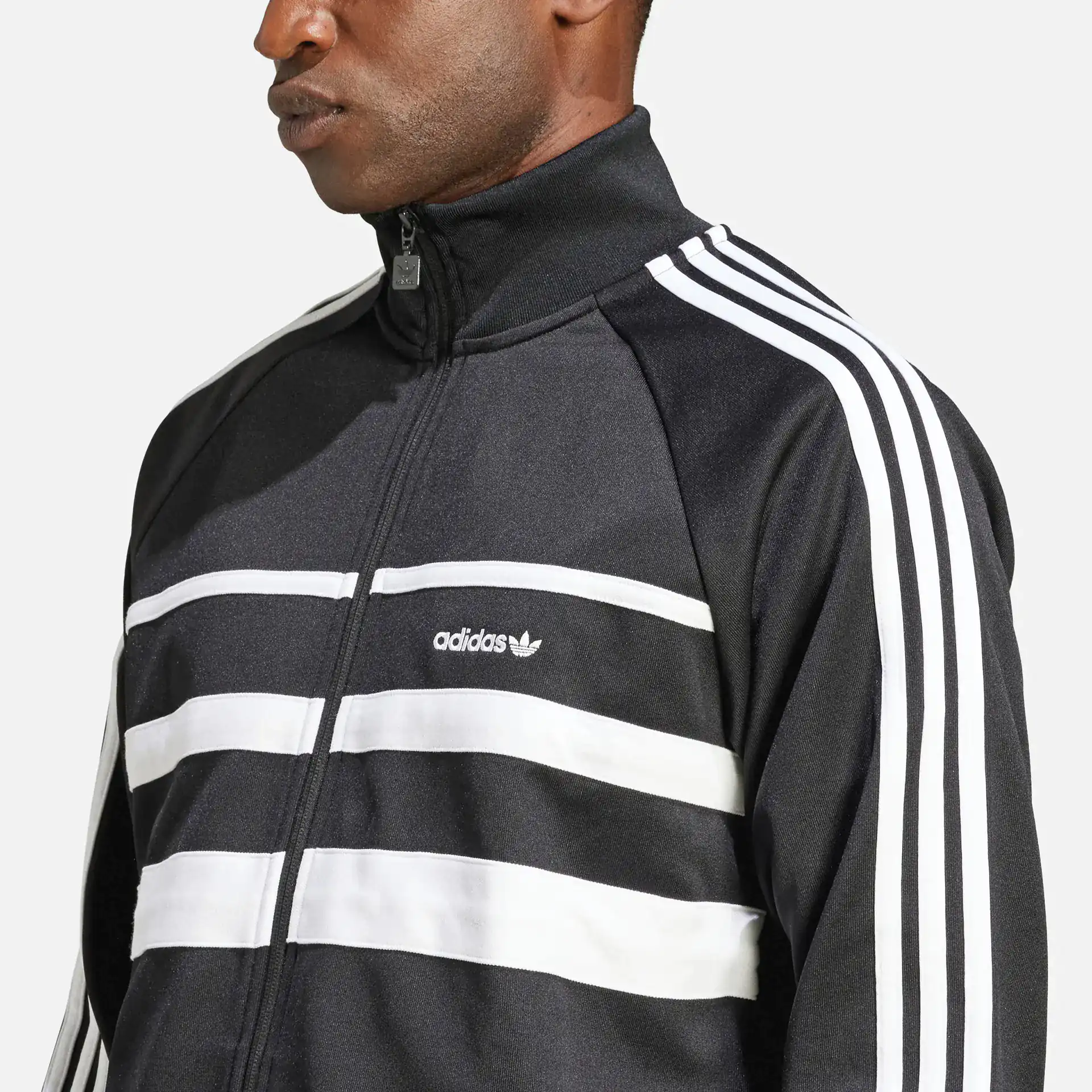 adidas Originals The First Track Jacket Black/White