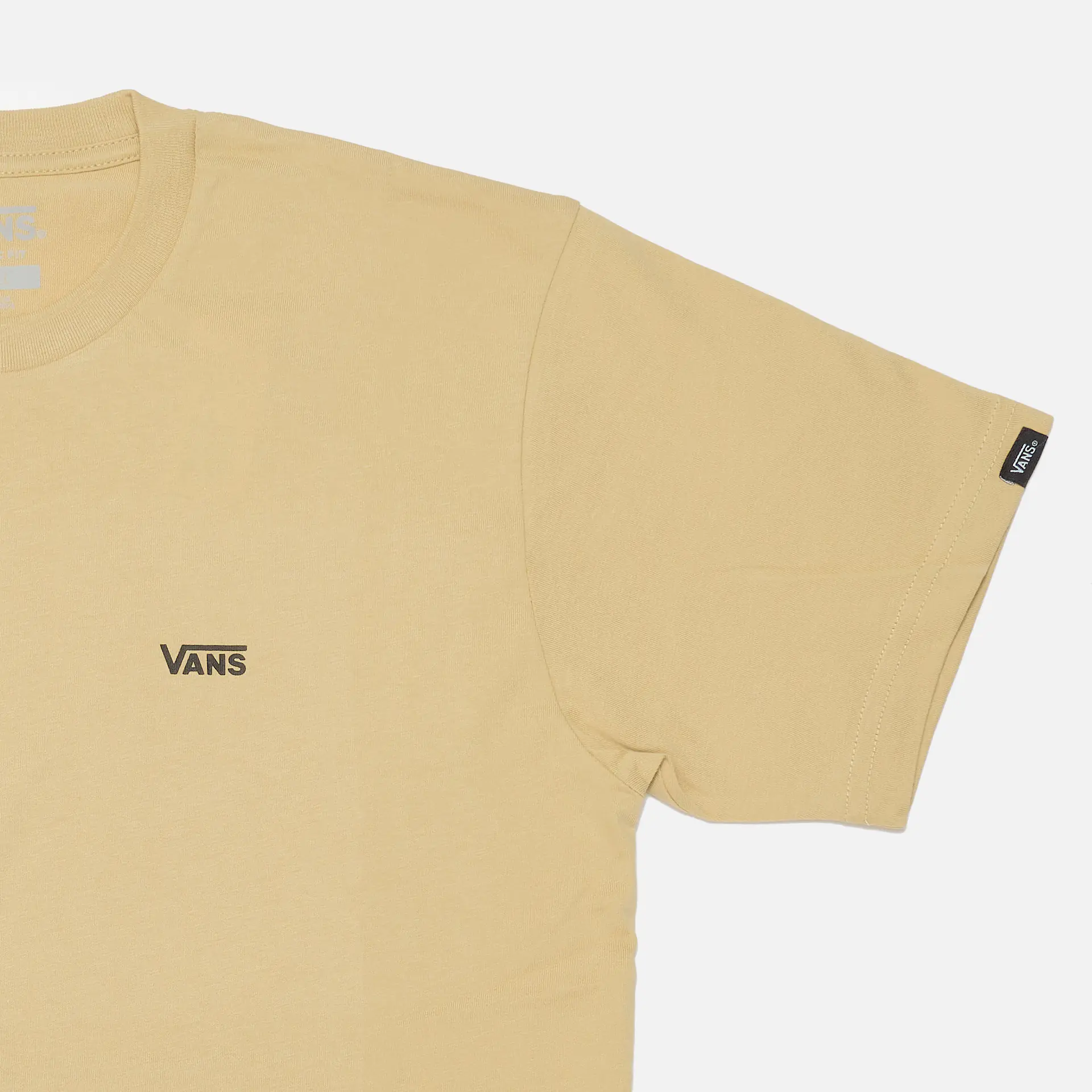 Vans Left Chest Logo T-Shirt Taupe/Black