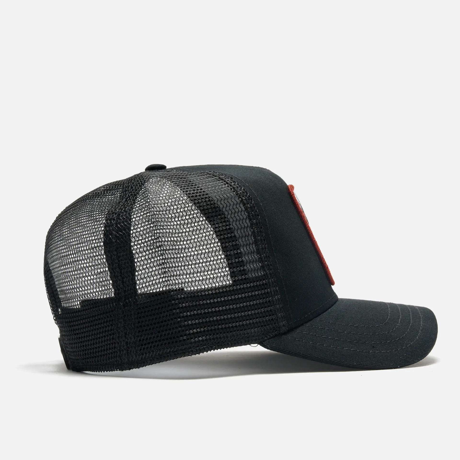 Goorin Bros The Freedom Eagle Baseball Trucker Cap Black